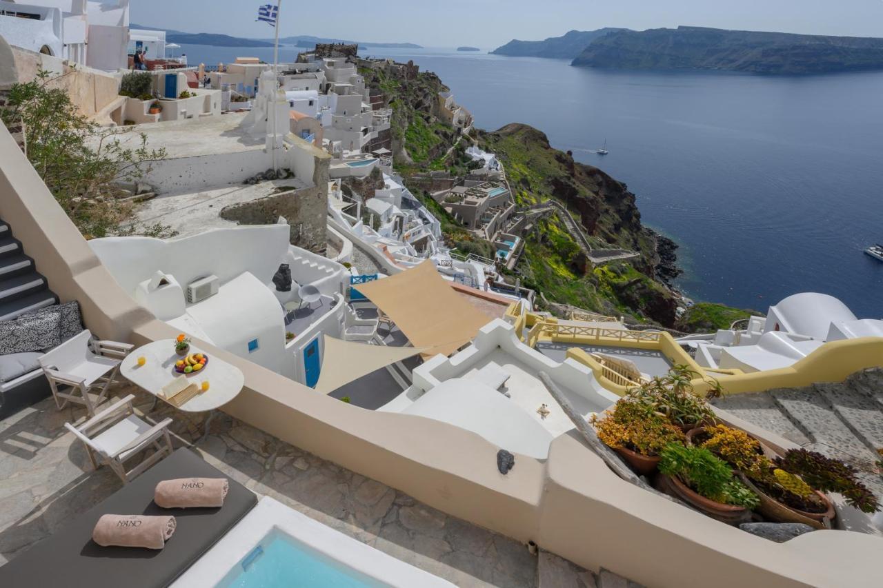 Nano Oia Villas Kültér fotó