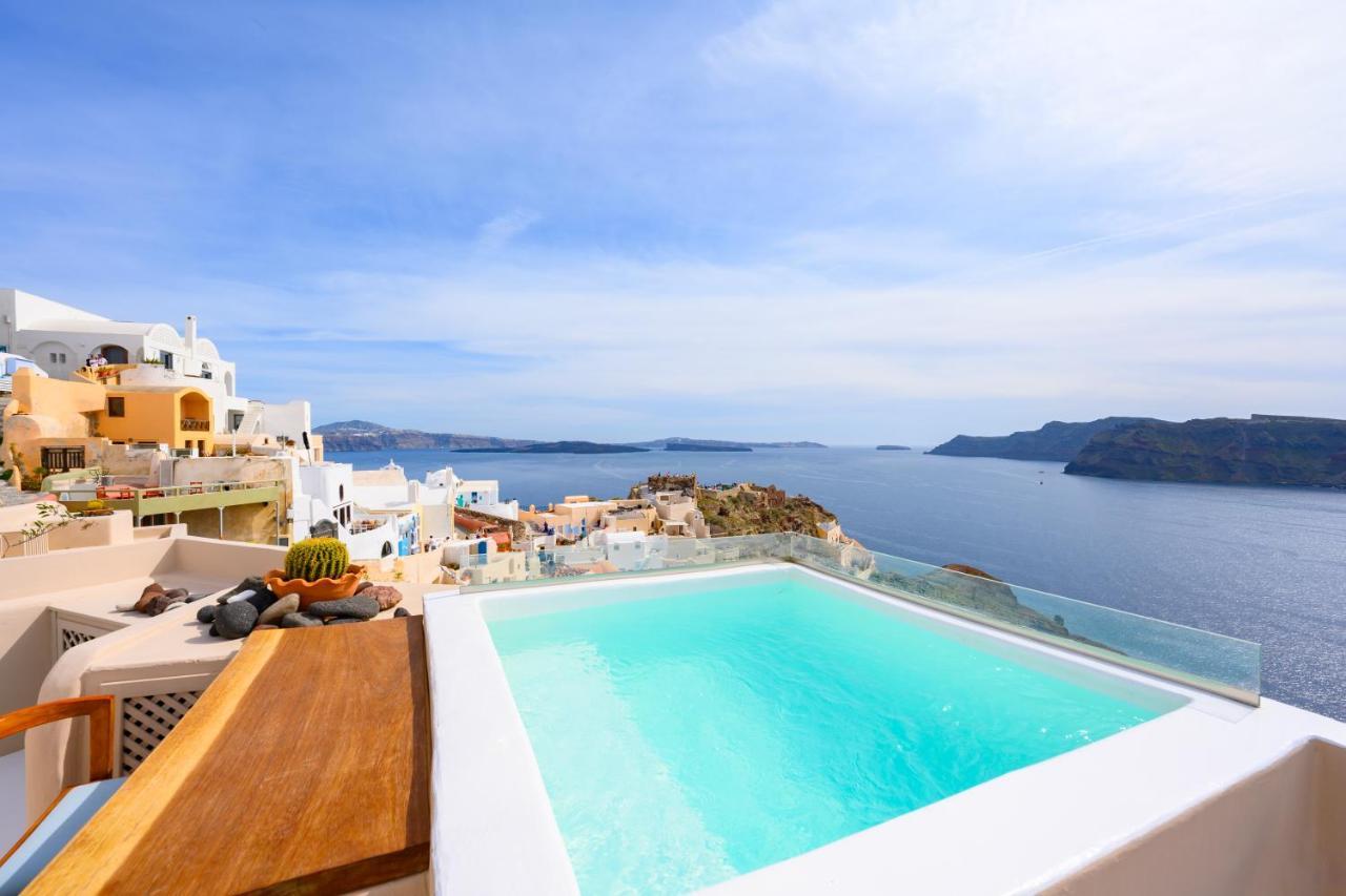 Nano Oia Villas Kültér fotó