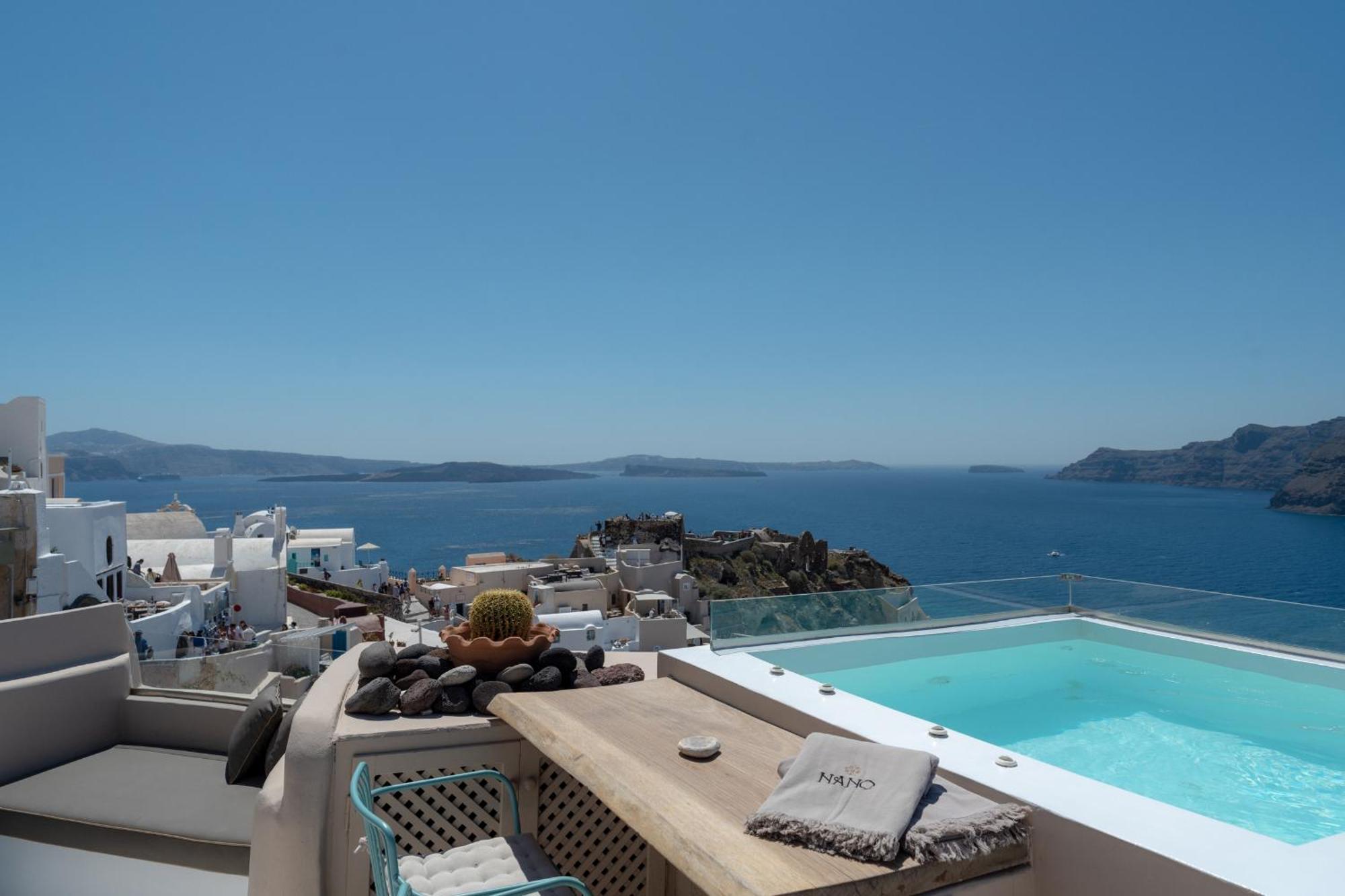 Nano Oia Villas Kültér fotó